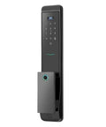 Full Automatic Smart Fingerprint Door Lock With App Remote Unlock Digital Password Zinc Alloy Build integrated chime and keypad