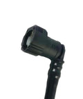 Top Tier Premium Quality Secondary Air Pump Hoses Keep Your Rig Running Like A Dream Compatible With VW Sagitar Golf Scirocco Beetle For Smoother Idling Less Noise And Better Gas Mileage Zero Drama Or Hassle Just Plug And Play Works Great Year Round. Black plastic elbow air hose fitting for VW secondary air pump