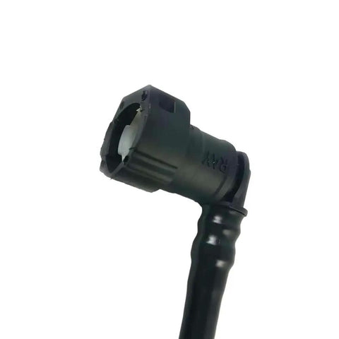 Top Tier Premium Quality Secondary Air Pump Hoses Keep Your Rig Running Like A Dream Compatible With VW Sagitar Golf Scirocco Beetle For Smoother Idling Less Noise And Better Gas Mileage Zero Drama Or Hassle Just Plug And Play Works Great Year Round. Black plastic elbow air hose fitting for VW secondary air pump