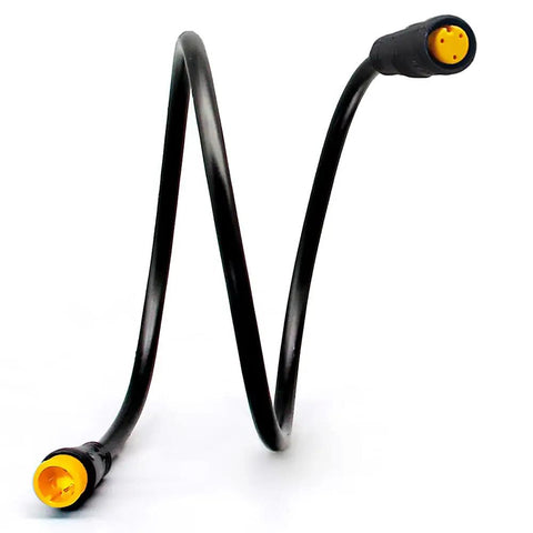 Waterproof Ebike Extension Cable 2Pin 3Pin 4Pin 5Pin 6Pin Double Ended Male to Female Connectors for Lights Throttle Display Brake Signal DIY Electric Bike Wiring Upgrade
