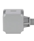 Side view of Type 1 Surge Protective Panel For Home Use, 120 And 240 Volt Split Phase Residential Surge Protection With Plug And Play Install
