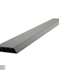 Heavy Duty 42 Inch Double Sided Kitchen Island Countertop Bracket Built From Ribbed Aluminum For Real Tough Strength And Easy DIY Projects Industrial Style Mounting Bracket For Concrete Wood And Stone Surfaces angled view