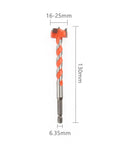 Top Shelf Forstner Bit Set Including Centering Hole Saw Cutter And Wood Drilling Tools For Smooth Plywood Projects Zero Hassle Badass Durability And Easy Install Hella Reliable, 130mm length drill with twisted orange design.