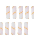 48 Piece Paint Roller Cover Set Big Time Coverage Easy Clean Up Haul Hassle Free Touch Up Painting Supplies For Pipes Walls And Ceilings Lightweight Durable Home Gear assorted paint roller covers on a white background.