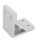 Heavy Duty Aluminum Corner Bracket Set For 2040 Extrusion Profiles 90 Degree Inside Fasteners 4 Pack Sturdy Corner Joint silver