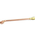 Heavy Duty Acetylene Heating Nozzle Rosebud MFA Series Size 8 for Victor 300 Series Torch Handles, brass and copper design