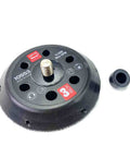 Replacement 3 Inch Hook And Loop Backing Plate For Pro Grade Griot’s 3 Inch Random Orbital Sander, urethane design, front view