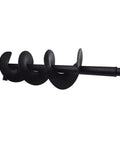 8 Inch Auger Drill Bit For Planting And Garden Beds, Post Hole Ready, Heavy Duty Steel, 3/4 Inch Shaft, Easy Soil Tilling