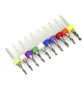Top Notch 2.3mm PCB Drill Bit Set for Precision Circuit Board Drilling, Tungsten Carbide Micro Drill Bits in assorted colors