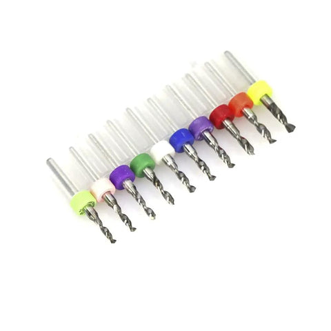 Top Notch 2.3mm PCB Drill Bit Set for Precision Circuit Board Drilling, Tungsten Carbide Micro Drill Bits in assorted colors