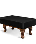 Heavy Duty 8ft Pool Table Cover Waterproof Fade Resistant Windproof Scratch Resistant Black Billiard Snooker Table Cover