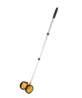 Jauarta Construction Measuring Wheel Lightweight Accurate Distance Tool for with adjustable aluminum rod and rubber handle.