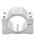 Hefty Aluminum Spindle Motor Mount And Rock Steady CNC Router Clamp Bracket For High Speed Engraving Milling Tool featuring robust aluminum design.