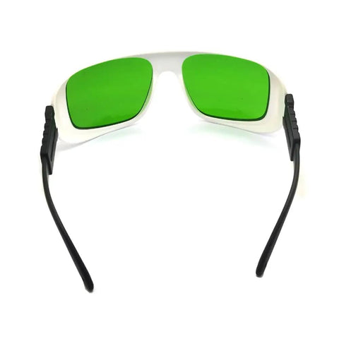 Kickass Red Laser Safety Glasses Shielding Eyes From 650Nm 808Nm 980Nm Beams Featuring Od2 Plus And Od5 Plus Optical Density clear wraparound frames.