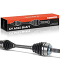Front Right Passenger Side CV Axle Shaft Assembly For Honda Accord 2003 To 2007 V6 3.0L CR-V 2002 To 2006 2.4L And Acura TL 2004 To 2006 3.2L Plug And Play Direct Fit Replacement shown with packaging box