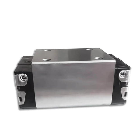 Corrosion resistant ball slider block R162149370, sealed slide unit and precision ball bearing carriage, front view