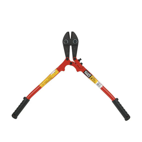 18 Inch Bolt Cutter With Steel Handle And Heavy Duty Vinyl Grips, Center-Cut Jaws For Soft To Hard Metals, Forged Alloy Tool Steel Blades.