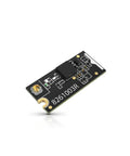 Plug-And-Play GNSS Location Module With Antenna For Meshtastic Starter Kit Using U-Blox ZOE M8Q Chip, black circuit board angle view