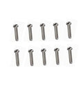 Matching screws for Antique Bronze Flower Knob Set For Cabinets And Drawers, Premium Flower Shape Cabinet Hardware Pulls, 10 Pack