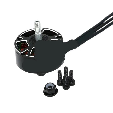 Beefy 900KV 1050KV Brushless Motors For 4S To 6S RC Drones, 6 To 9 Inch Props, FPV Quadcopters, screws and wiring detail