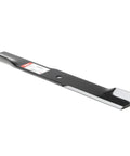 Six Pack 92 208 Mower Blades For 54 Inch Hustler Replaces 601012 601012X showing single mower blade with specifications label