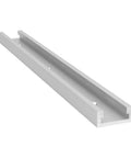 Slide Slab Pro Grade Aluminum T Slot Miter Track Jig, 500mm anodized T track bar with smooth glide and mounting holes