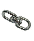 Top Tier 1/4 Inch Eye To Eye Swivels Forged From Heavy Duty Stainless Steel 316 for marine mooring, showing swivel detail.