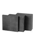 Smooth Graphite Block 70x70x70mm for industrial and lab use, durable electrode plate, high electrical conductivity, 1 piece