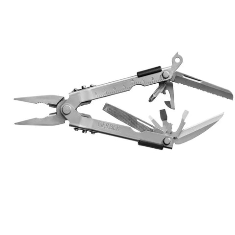 Needle Nose Pliers Multitool MP600 14-Tool Stainless Steel Compact Multi-Tool With One Hand Opening And SafTPPlus Locking System