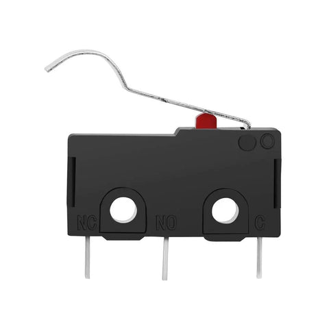 Dope Lever Arm Micro Switch Kit, 12 Pack SPDT 1NO 1NC Momentary 3 Pin 250V 5A AC Limit Switches For CNC Mills, DIY Projects