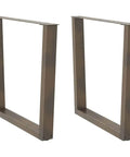 Beefy Adjustable Dining Table Legs Set With V Shaped Steel Supports For Tables And Desks, Durable Powder Coated 80 Cm Height