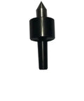 Mini Live Revolving Center MT0 Shank With Triple Bearing Small Body 23 mm Diameter 65 mm Overall Hardened Point Tool Steel Housing