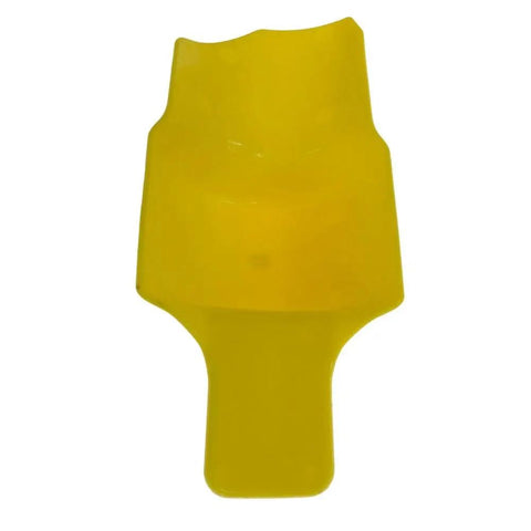 Yellow drip tray included in Mercury Outboard 4-Stroke Oil Change Kit For 40HP 50HP 60HP Includes Three 1L Bottles Of 25W-40 Marine Engine Oil Premium Oil Filter Drain Plug Seal And Drip Tray.