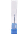 Five Pack Solid Carbide Ball Nose End Mills With AlTiN Coating, 2 Flute, 30 Degree Helix, 1/16 Inch Cutting Diameter