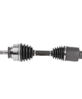 Pair Front Cv Axle Driveshafts Fits Ford F-150 2009 2014 Lincoln Navigator 2007 2015 Expedition 4WD AWD side view.