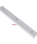 Durable Aluminum T Slot Track For Woodworking And Various Machines 300mm Easy To Use Precision Guide