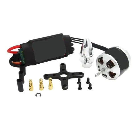 Dope Power Brushless Motor With 30A ESC Kit For Multirotor Drones And RC Aircraft 1400KV lightweight design components