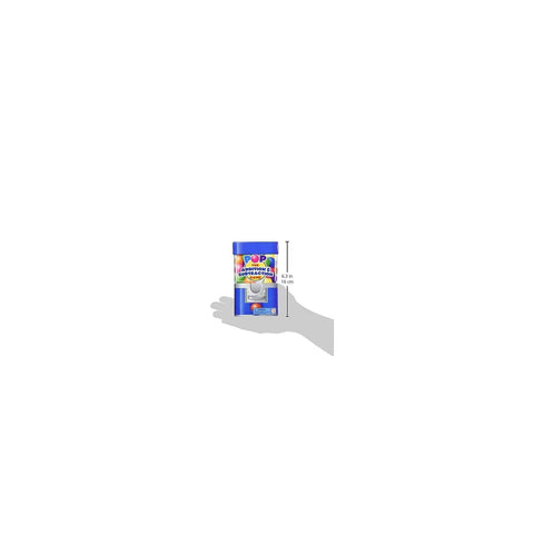 Hand holding Gumball Themed Addition And Subtraction Math Game With Flash Cards, compact game package