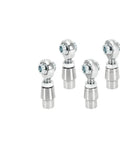 Straight Up Heavy Duty Steering Rod End Kit featuring dope five eighths inch chromoly heim joints, set of four.