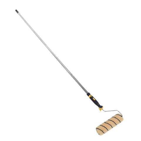 9 Inch Paint Roller Kit With Rustproof Steel Frame And Ultra Thick Nap Pad Designed For Interior Walls And Ceilings heavy duty paint roller with stainless steel frame.