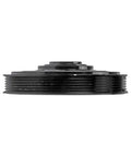 Side view of MDX 2010-2020 Harmonic Balancer Replacement Black Serpentine Drive Belt Type Keyway 45.6mm Depth Direct Fit OEM 138105G0A01 13810R70A01