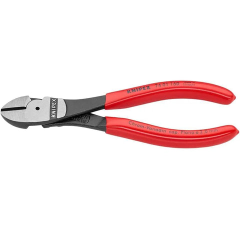 High Leverage Diagonal Cutters 160 Millimeter Pro Grade Heavy Duty With 64 HRC Precision Cutting Edges And Ergonomic Handles