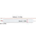 Pneumatic Door Closer for Screen Doors, Silent Soft Close Buffer, Aluminum Alloy Build, shown with dimensions labeled.