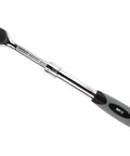 Extendable Half Inch Drive Ratchet With 72 Tooth Head And Five Degree Drive Extends From 13.75 To 20 Inches Telescoping Handle