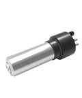 Professional Grade 2.2KW Water Cooled Spindle Motor 24000RPM ISO20 220V for CNC Routers, stainless steel and black, durable design.