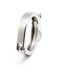 QMINOX 2.5in stainless steel sanitary tri-clamp with wing nut, 77.5mm flange