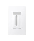 Smart Dimmer Switch For Your Smart Home System, Level Up Your Lighting With Easy Dimming, front view white design