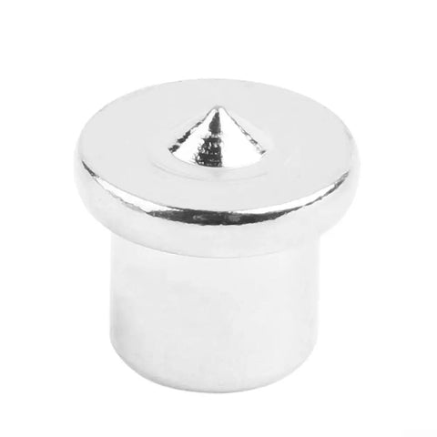 Chrome-plated pin from 12 Piece Dowel Center Point Set For Cabinet Table Bed And Bookshelf Alignment Chrome Plated Pins In 6mm 8mm 10mm And 12mm