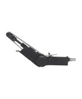 High Speed Pneumatic Belt Sander - 10 x 330mm Air Powered Roller Polisher side view showing compact design for precision grinding.