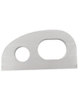 Durable Aluminum Bow Eye For Boats, Marine Rope Hole Hardware, side view showing 4.33 inch length and corrosion resistance.